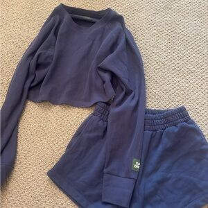 Daily Drills High Waist Shorts and Top Set